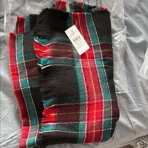 LOFT Plaid Scarf